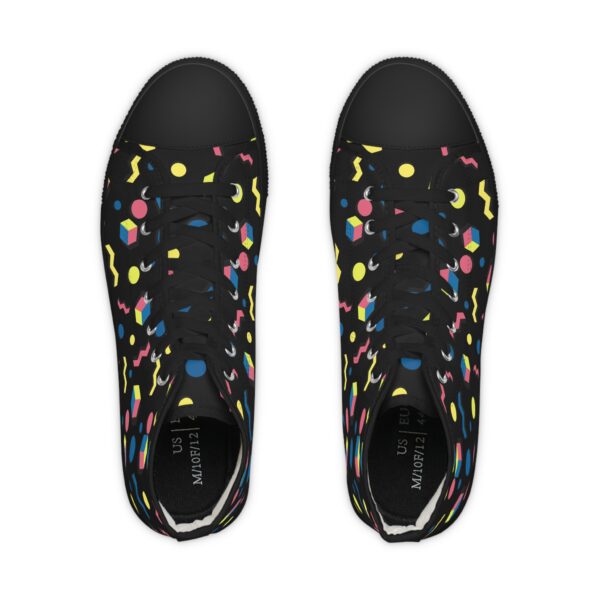 Colorful Geometric Pattern Style Sneakers