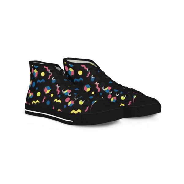 Colorful Geometric Pattern Style Sneakers