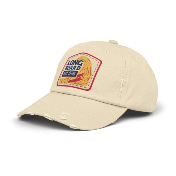 Distressed Surf Club Unisex Long Board Cap