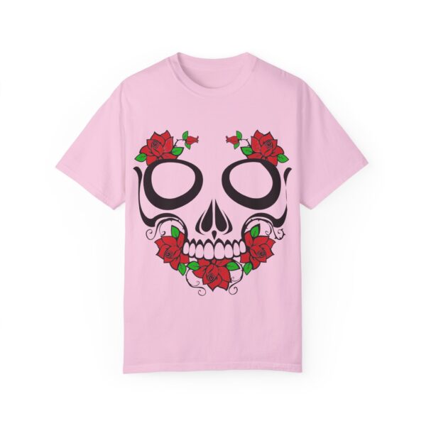 Unisex Skull & Roses Calavera T-Shirt
