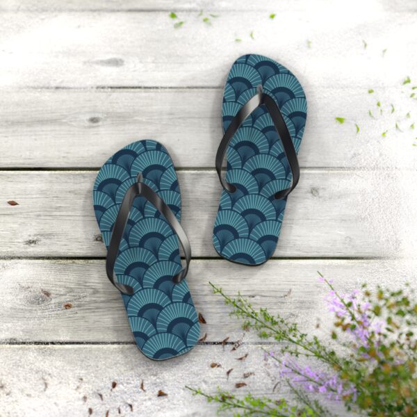 Tropical Pattern Flip Flops Summer Casual Wear