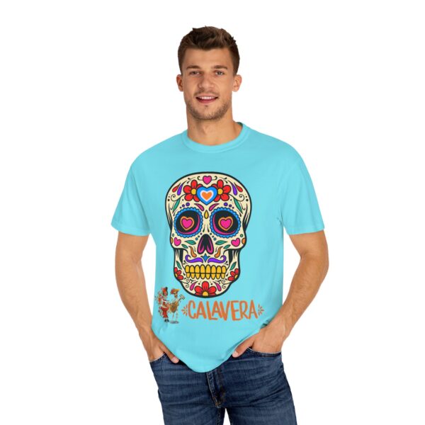 Dia de los Muertos Skull Graphic T-Shirt