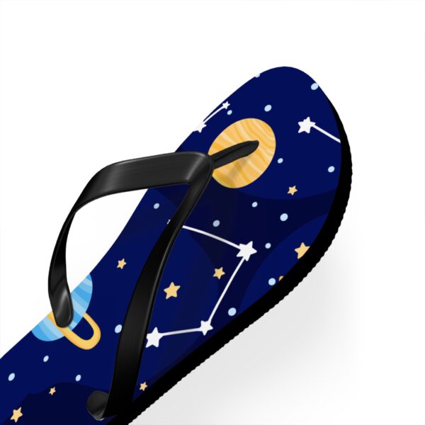 Cosmic Flip Flops Galaxy Print for Space Lovers