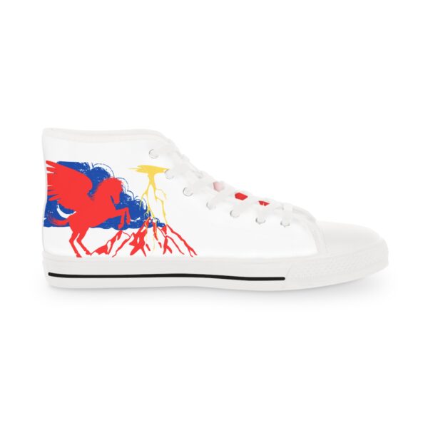 Stylish Pegasus Mountain Lightning Design Sneakers