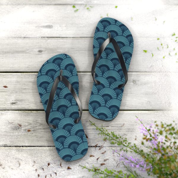 Tropical Pattern Flip Flops Summer Casual Wear