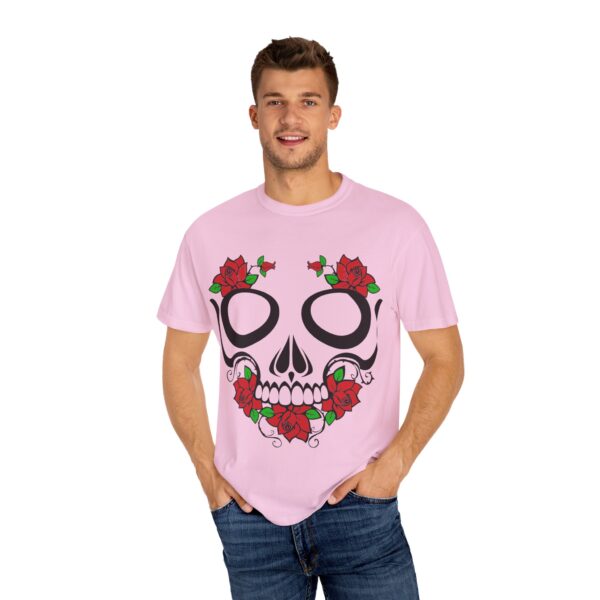 Unisex Skull & Roses Calavera T-Shirt