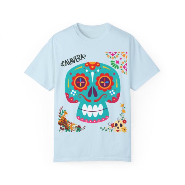 Calavera Floral Day of the Dead Celebration Tee
