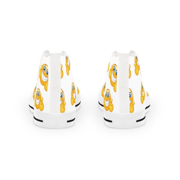 Happy Emoji Sneakers Fun & Playful High Tops