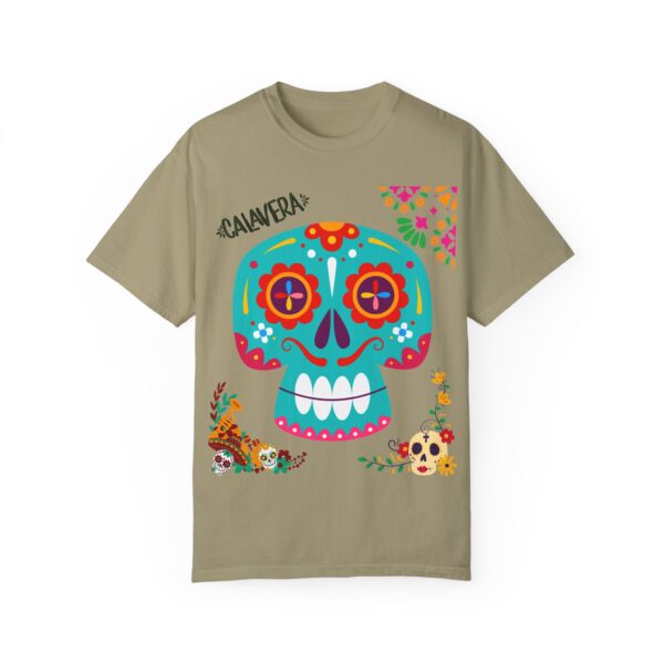 Calavera Floral Day of the Dead Celebration Tee