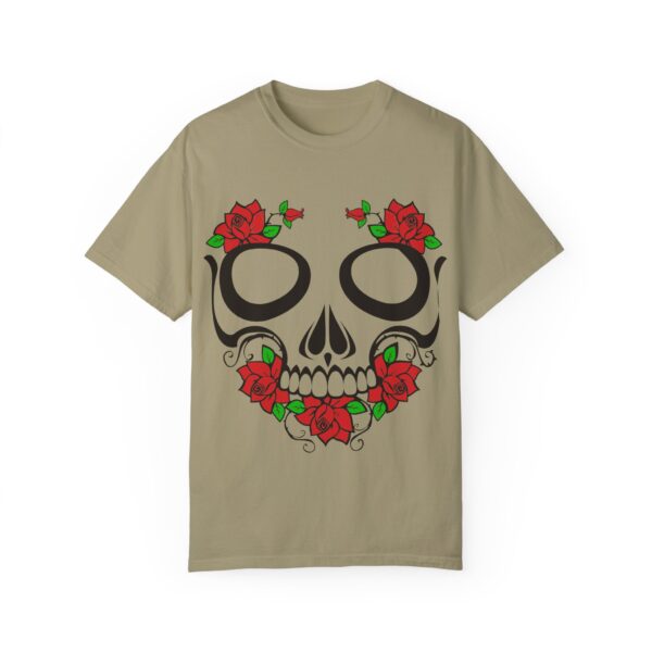 Unisex Skull & Roses Calavera T-Shirt