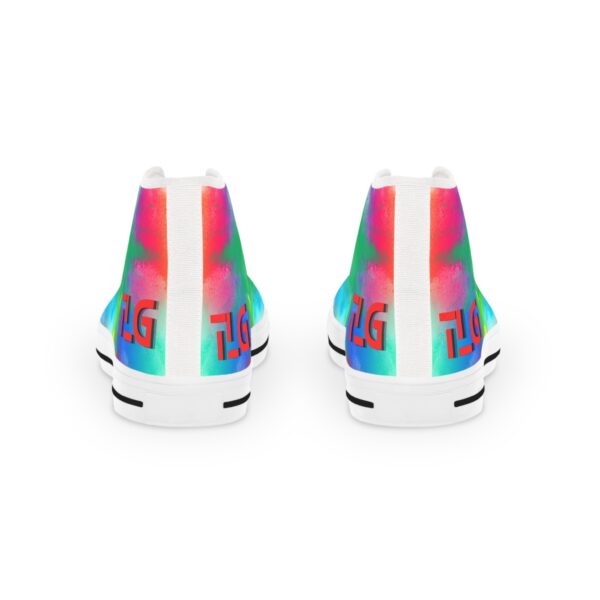 Colorful High Top Sneakers – Vibrant Tie-Dye Style for Bold Trendsetters