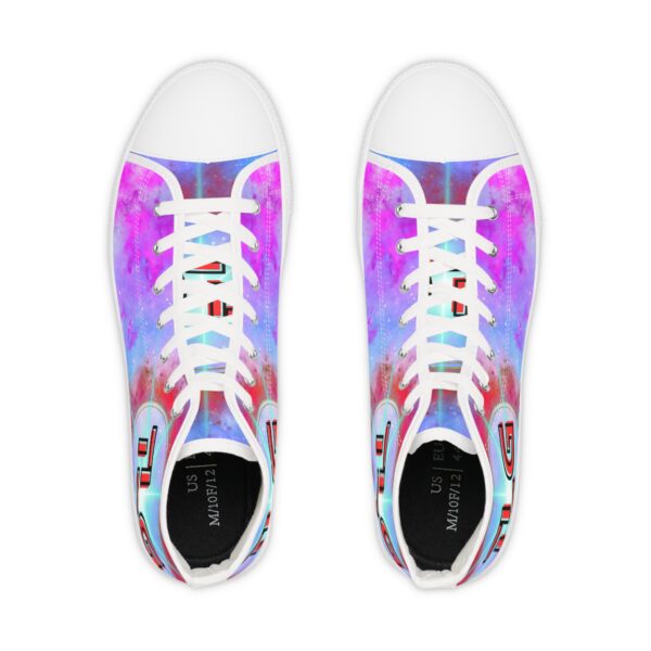 🌌 Cosmic Vibe High Top Sneakers