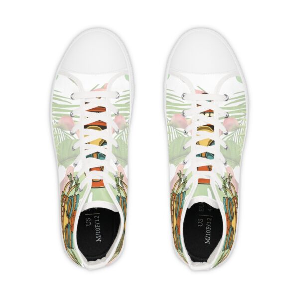 Tropical Vibe High Top Sneakers