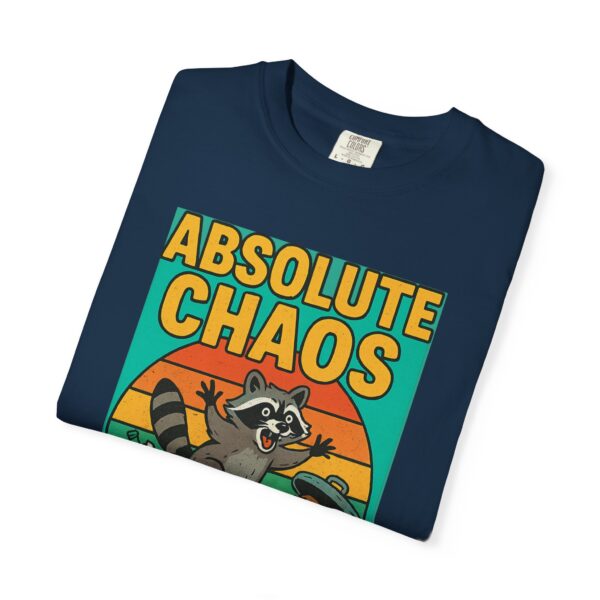 🦝 Absolute Chaos – Mayhem & Mischief Raccoon T-Shirt for Animal Lovers 🗑️🔥
