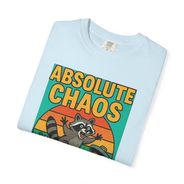 🦝 Absolute Chaos – Mayhem & Mischief Raccoon T-Shirt for Animal Lovers 🗑️🔥