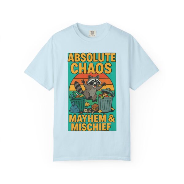 🦝 Absolute Chaos – Mayhem & Mischief Raccoon T-Shirt for Animal Lovers 🗑️🔥
