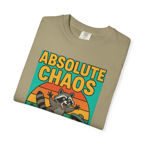 🦝 Absolute Chaos – Mayhem & Mischief Raccoon T-Shirt for Animal Lovers 🗑️🔥