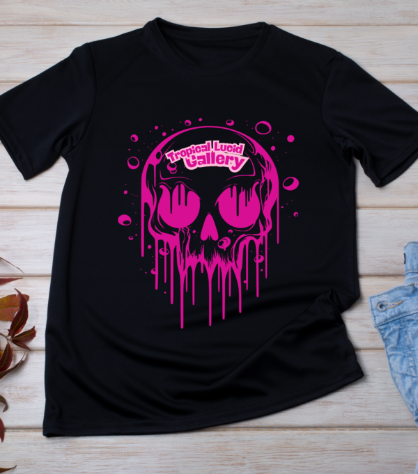 Tropical Lucid Gallery Skull T-Shirt - Image 4