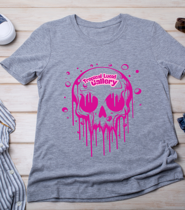 Tropical Lucid Gallery Skull T-Shirt - Image 3