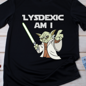 Lysdexic Am I" – Funny Sci-Fi Dyslexia T-Shirt Classic T-Shirt