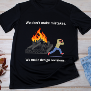 Design Revisions – Engineering Mistakes T-Shirt Classic T-Shirt