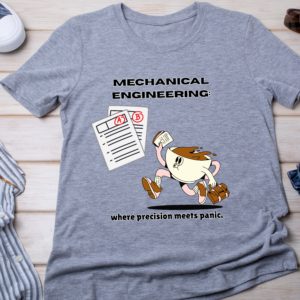 Where Precision Meets Panic – Mechanical Engineering T-Shirt Classic T-Shirt