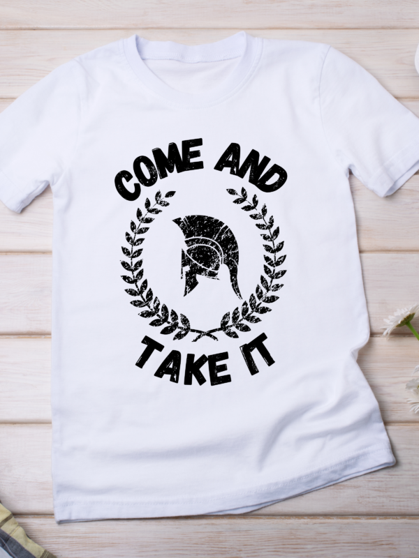 Come and Take It – Minimalist Bold Statement Shirt