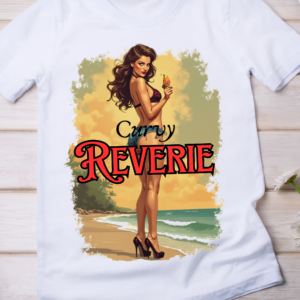 Curvy Reverie – Retro Pin-Up Girl Classic T-Shirt